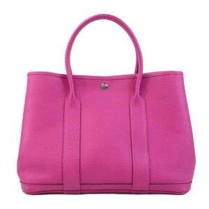 Hermes HERMES Handbag Garden PM 36 Negonda Rose Purple Women's h30856a